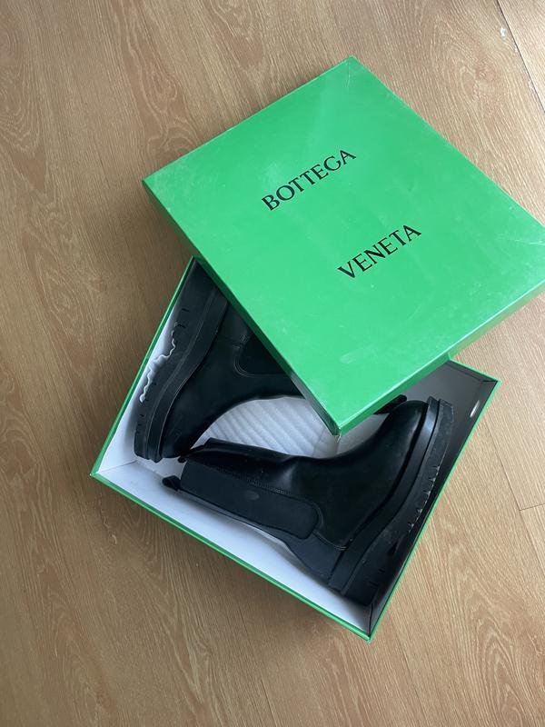 Femme Bottega Veneta Bottines Noires Cuir 38