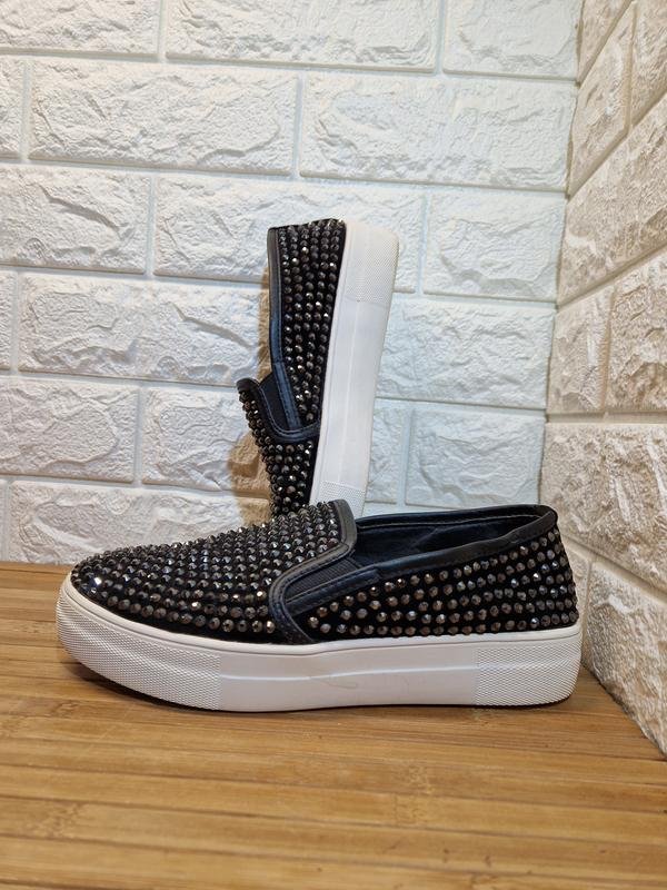 Women Carvela Loafers Black Textile 38