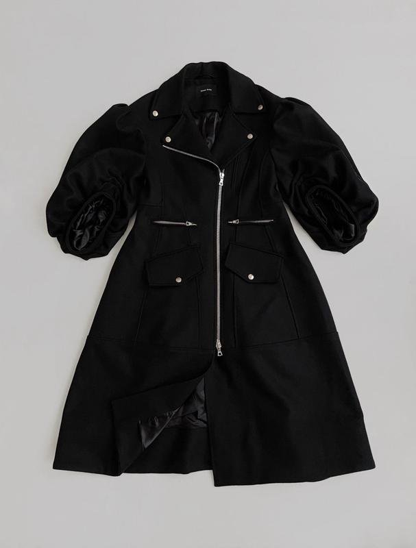 Donna Simone Rocha Cappotto Nero 38 / M / 46