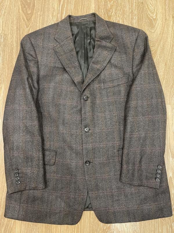 Men Barutti Blazer Brown Cashmere 40 /L / 48