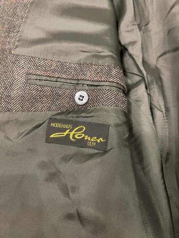 Men Barutti Blazer Brown Cashmere 40 /L / 48