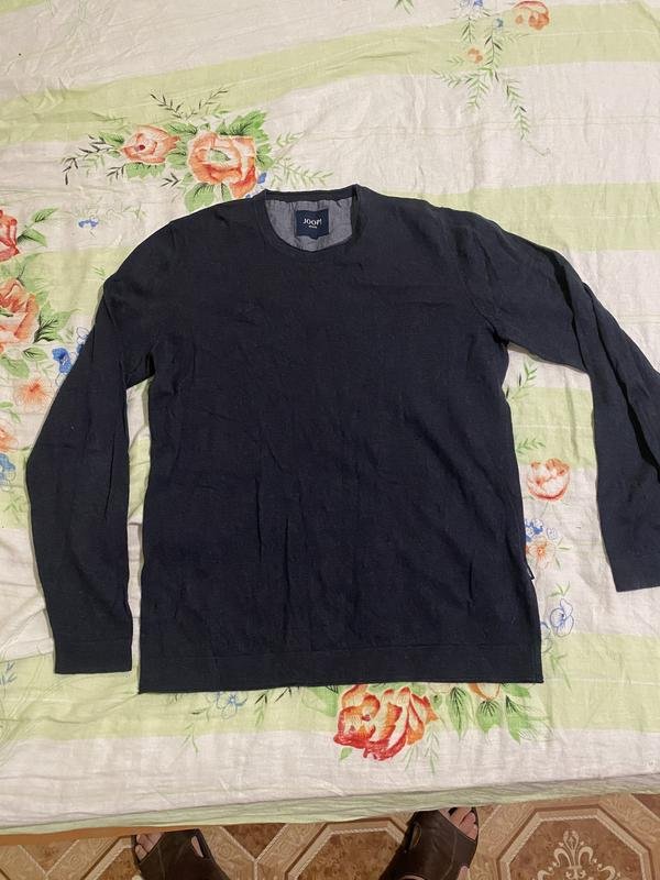 Homme JOOP! Pull Bleu Marine Coton 36 / S / 44