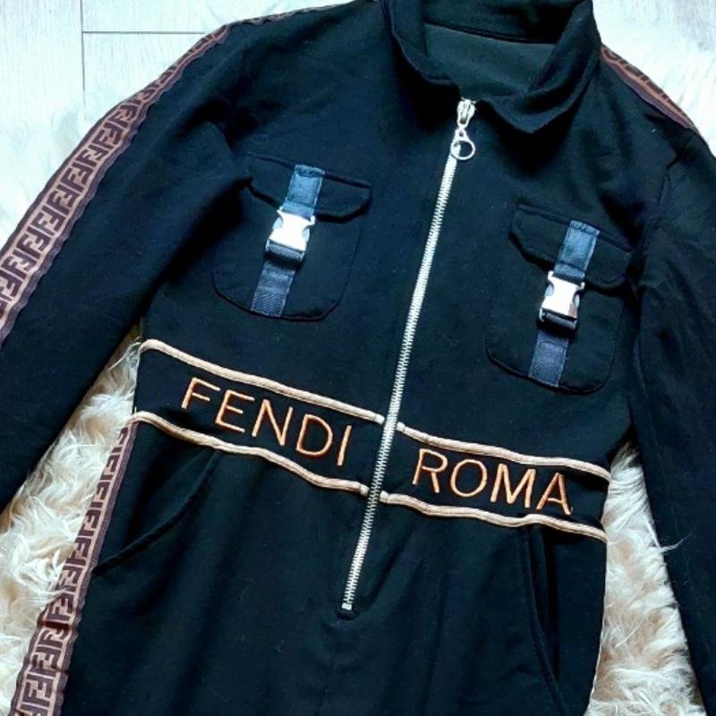 Femme Fendi Combinaison Noire Polyester 36 / S /