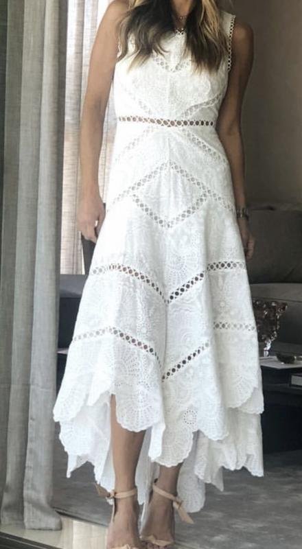 Donna ZIMMERMANN Abito Bianco 34 / XS / 42
