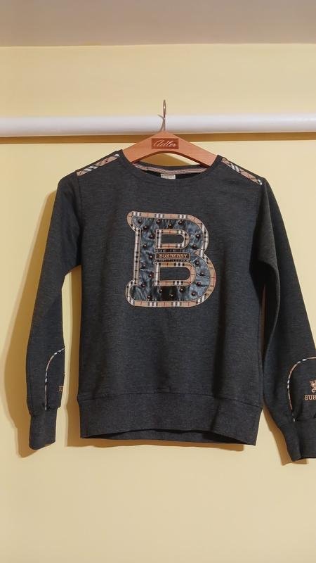 Donna Burberry Maglione Grigio Cotone 38