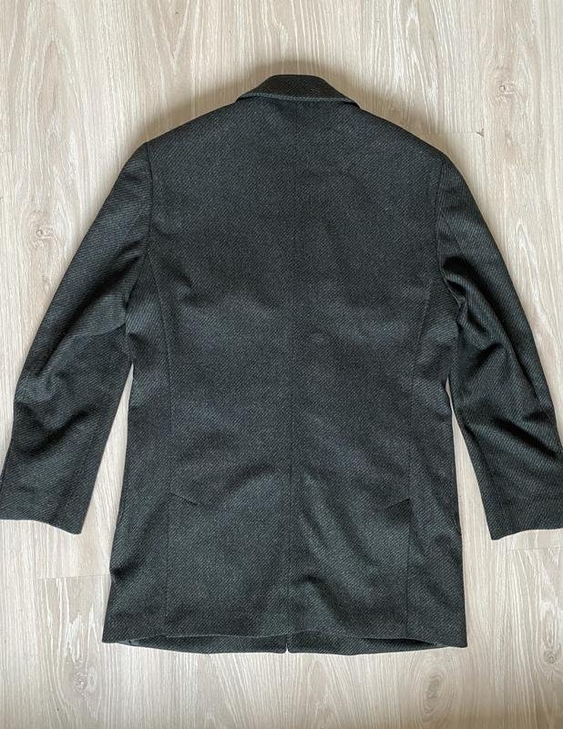 Men Cacharel Coat Khaki Polyester 40 /L / 48