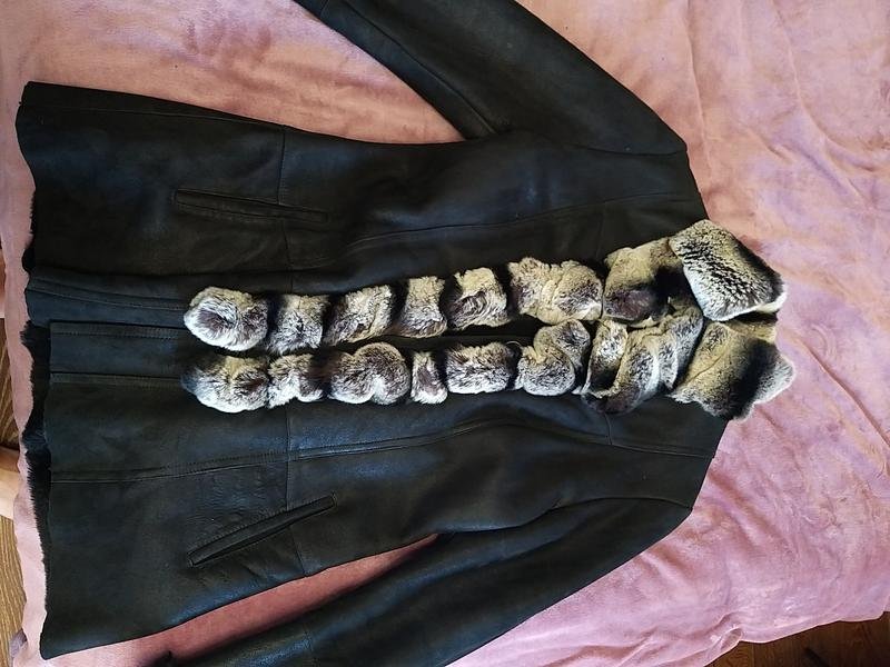 Men Khan & Pace Sheepskin Black 42 / XL / 50