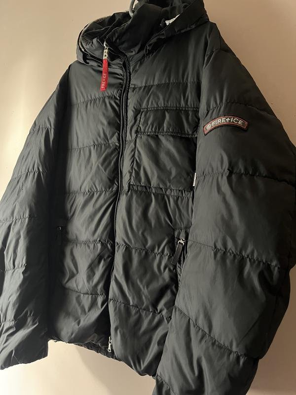 Homme Bogner Veste Noire Duvet 40 /L / 48
