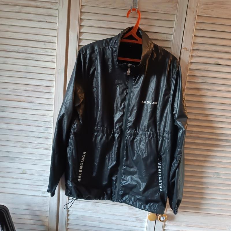 Мужской Balenciaga Куртка Чёрный 40 /L / 48