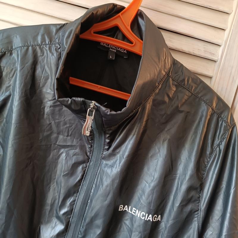 Мужской Balenciaga Куртка Чёрный 40 /L / 48