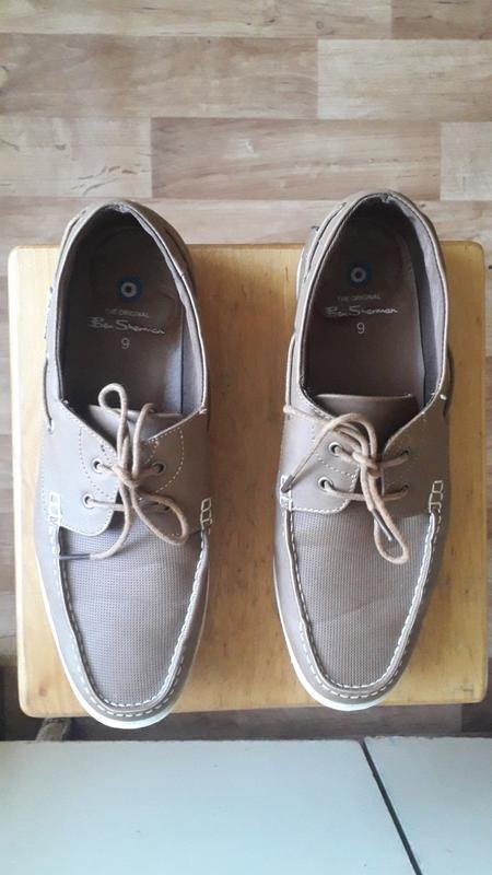 Uomo Ben Sherman Mocassini Marrone Pelle Sintetica