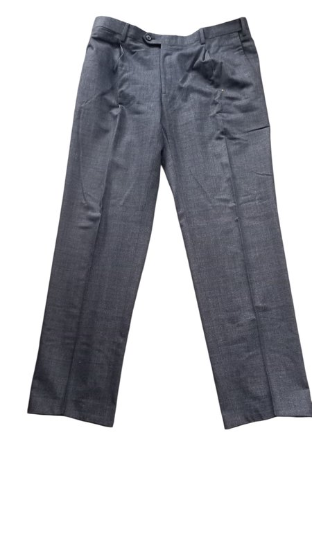 Damen Brioni Hose Grau Wolle XL