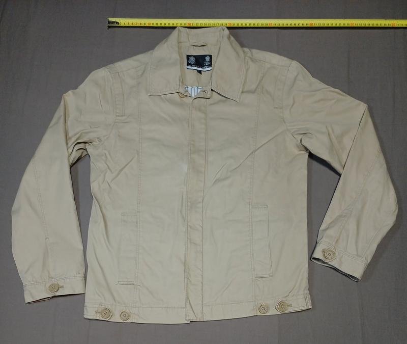 Uomo Austin Reed Giacca Beige Cotone 36 / S / 44