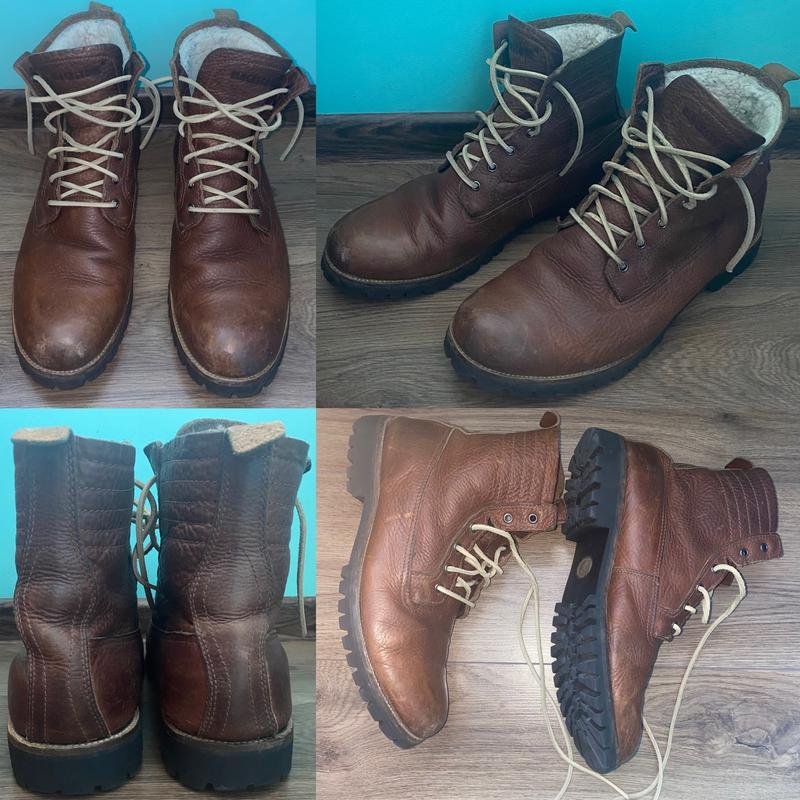 Мужские Blackstone Ботинки Коричневый Кожа 43