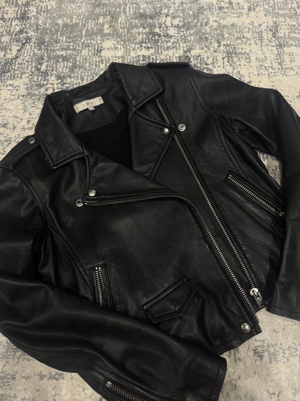 Women IRO Jacket Black Leather S