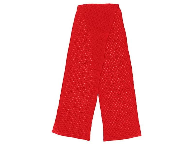Femme Bottega Veneta Écharpe Rouge Laine