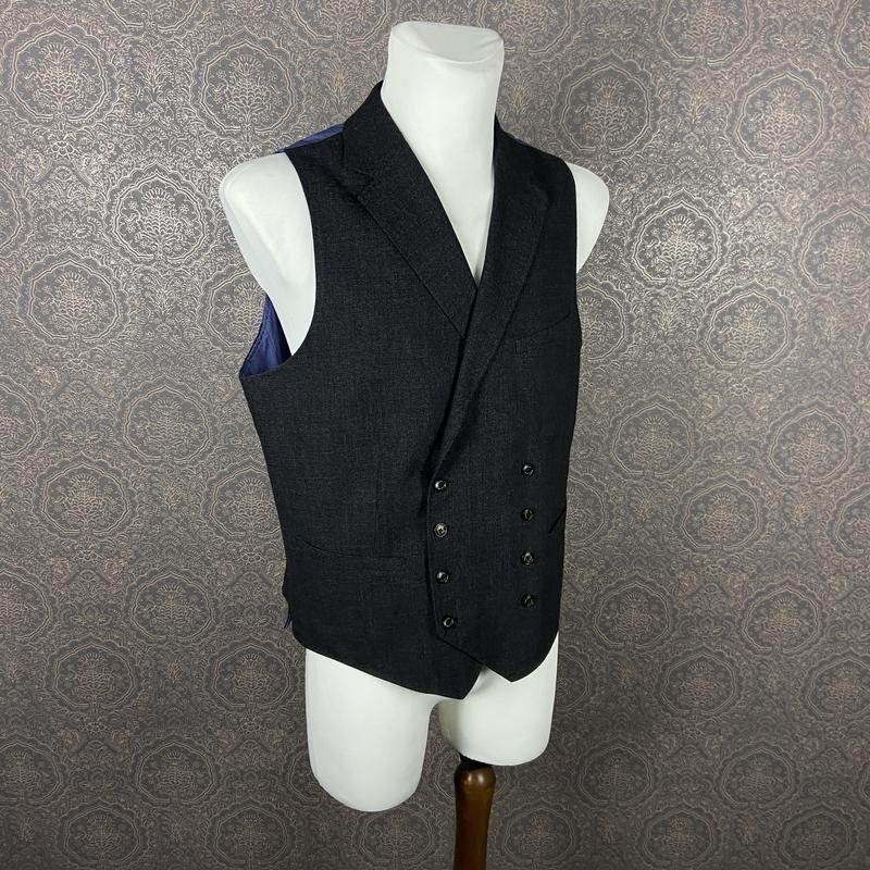 Men Massimo Dutti Vest Grey 40 /L / 48
