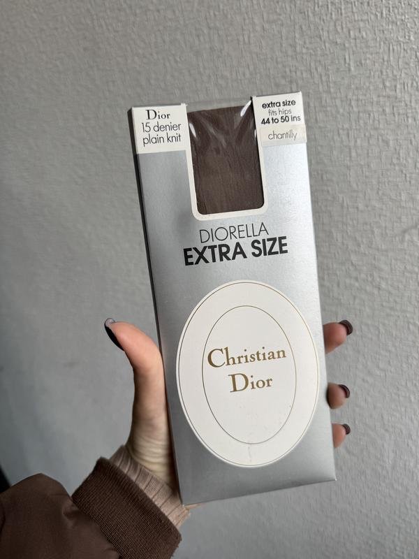Women Christian Dior Tights Brown One Size