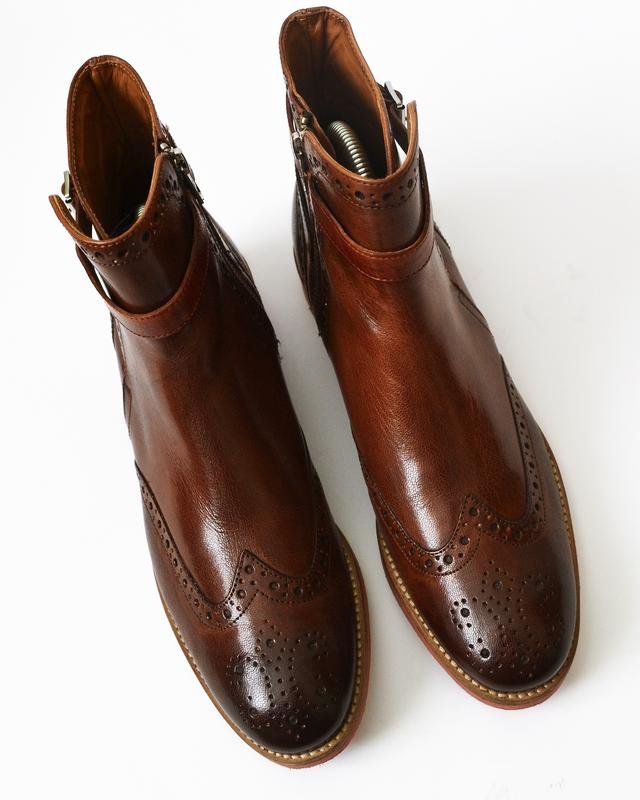 Donna Melvin & Hamilton Stivali Marrone Pelle 39