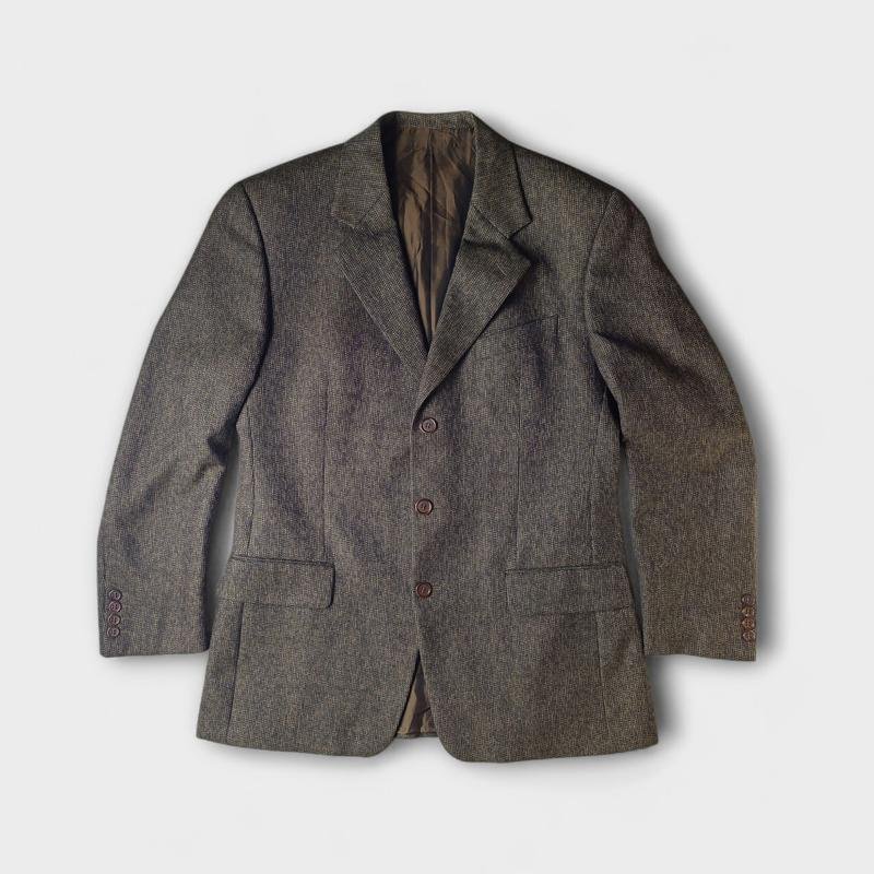 Homme Valentino Blazer Gris Laine 36 / S / 44