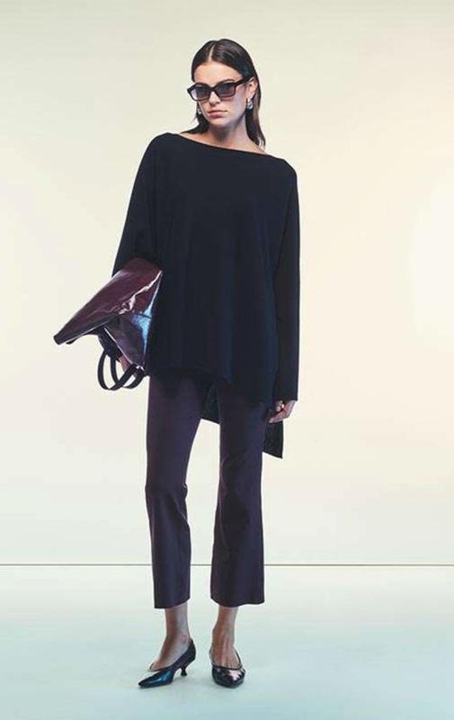 Женские Celine Леггинсы Чёрный Полиэстер 36