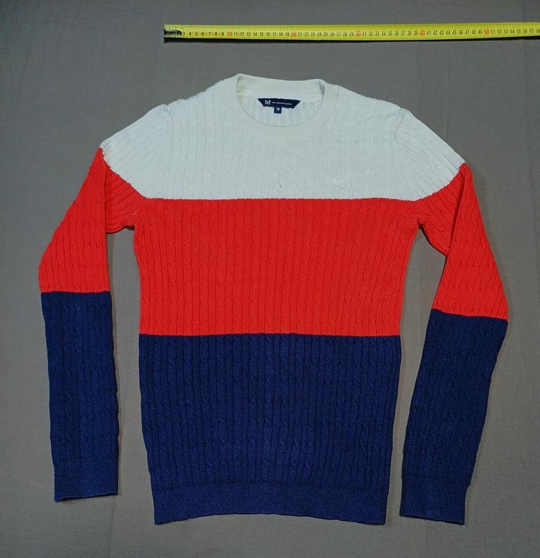 Женский Crew Clothing Свитер Белый Хлопок 38