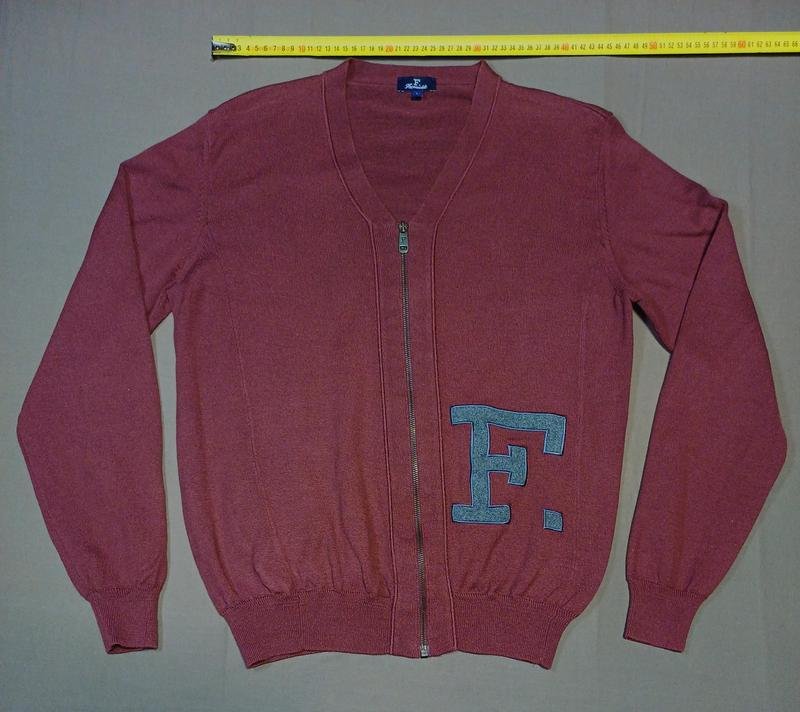 Men Faconnable Sweater Burgundy Cotton 40 /L / 48