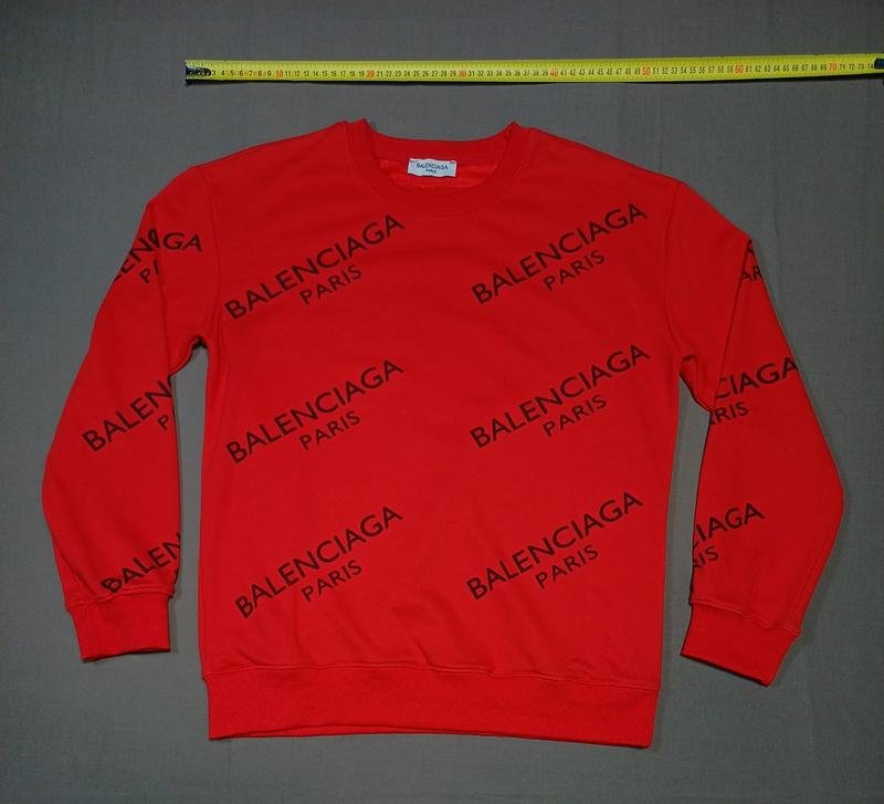 Damen Balenciaga Pullover Rot Baumwolle 40 / L /