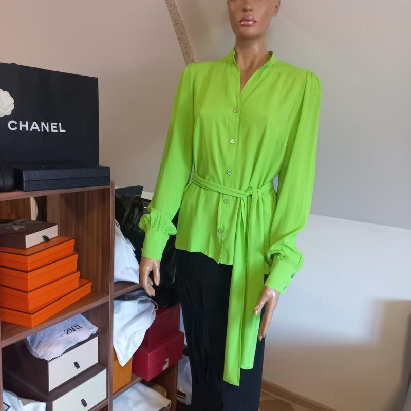 Donna Maison Common Camicia Verde Setà 38 / M / 46