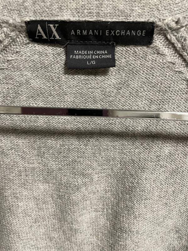 Женская Armani Exchange Свитер Серый Шерсть 40 / L