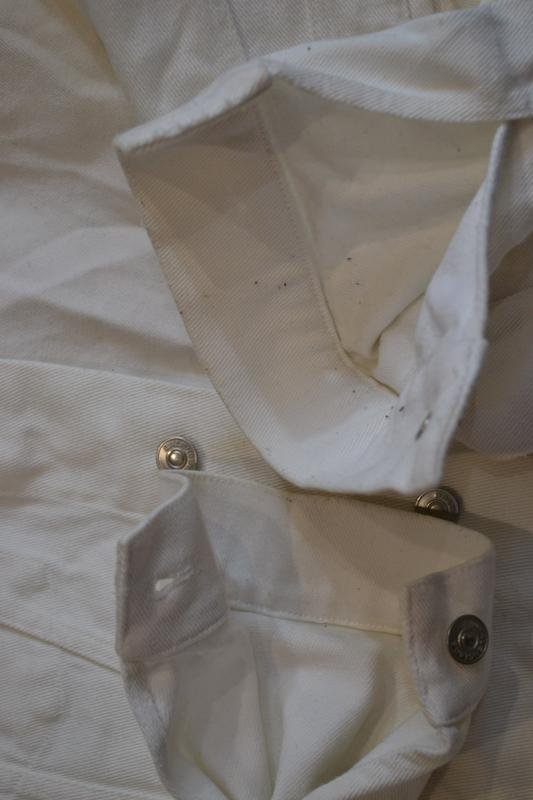 Мужской Balenciaga Куртка Белый Джинс 40 /L / 48