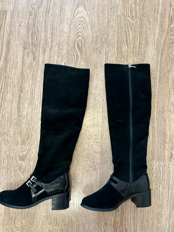 Femme Stefano Lompas Bottes Noir Suède 37