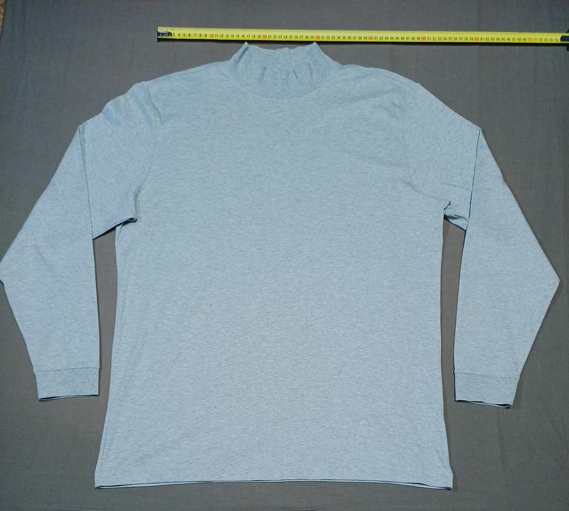 Men L.L.Bean Turtleneck Grey Cotton 40 /L / 48