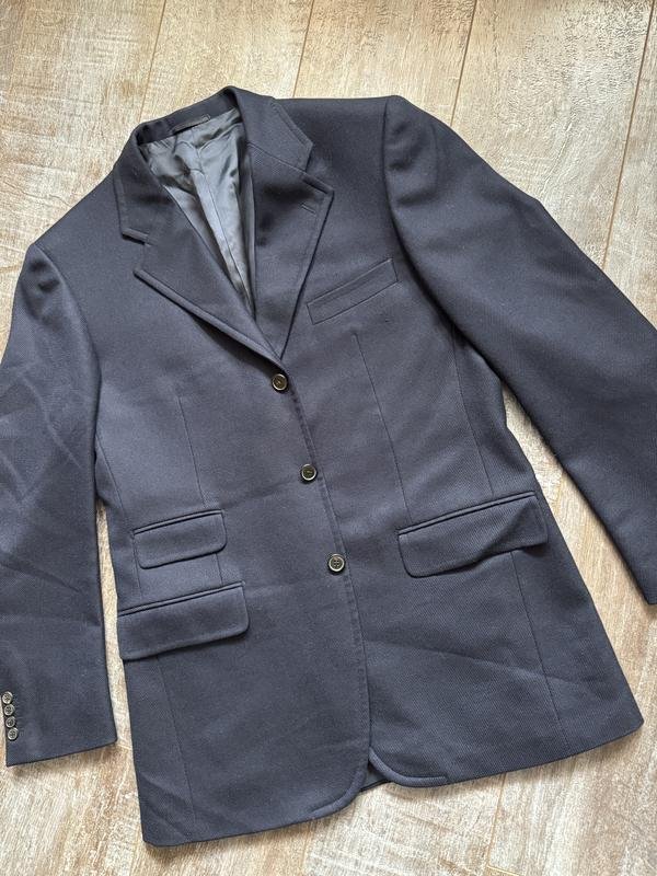 Женский Belvest Пиджак Тёмно-синий Шерсть 40 / L /