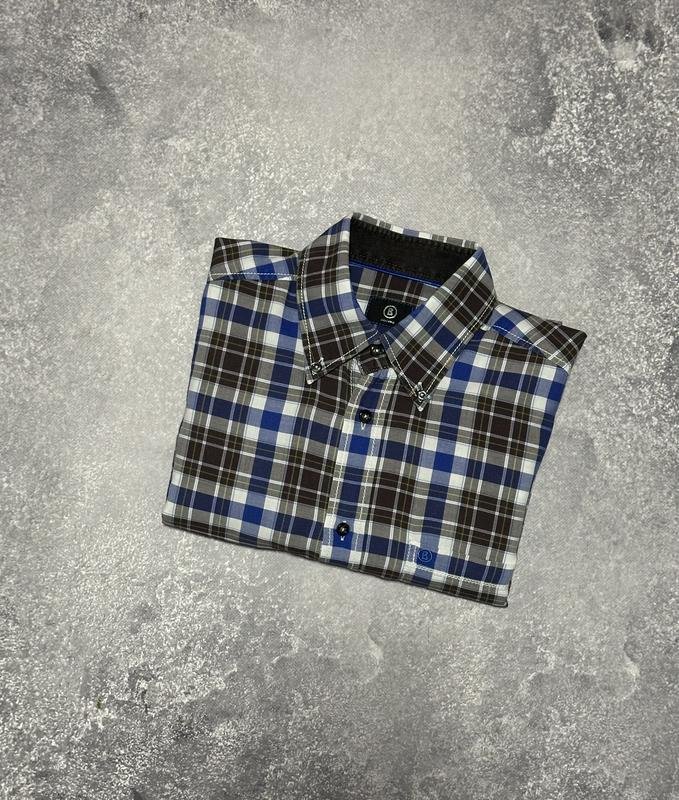 Мужской Bogner Сорочка Разноцветный Хлопок 40 /L /