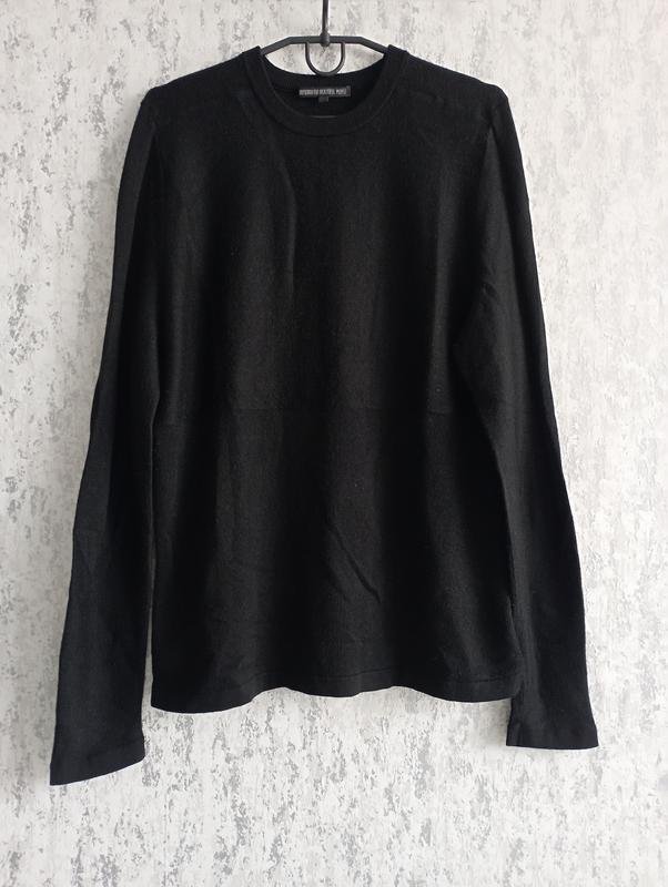 Herren DRYKORN Pullover Schwarz Wolle 42 / XL / 50