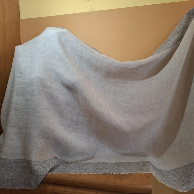 Women Fabiana Filippi Scarf Grey 200x80cm