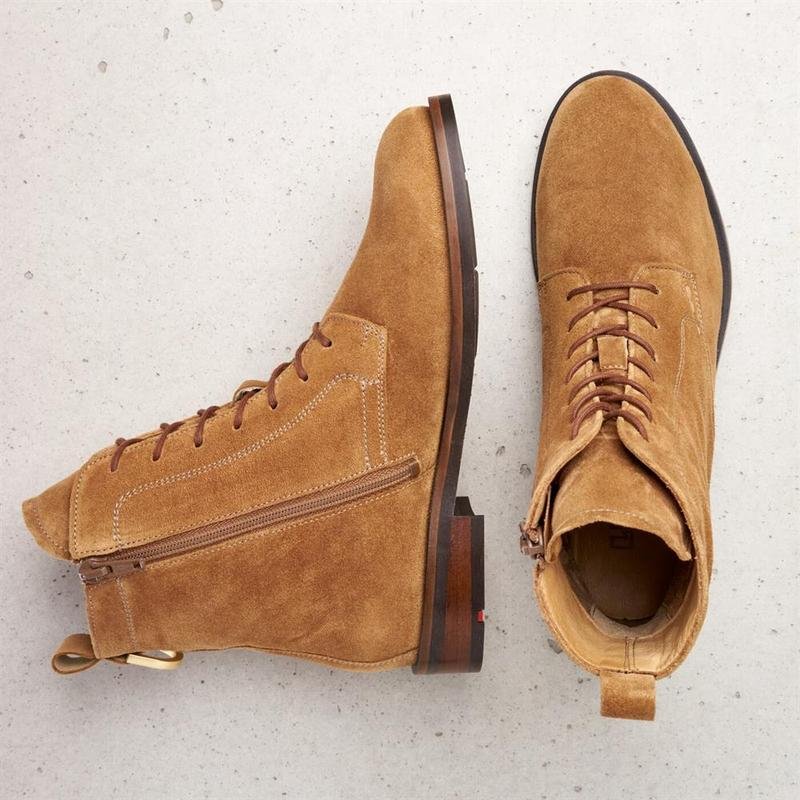 Женские Lloyd Ботинки Коричневый Замша 38