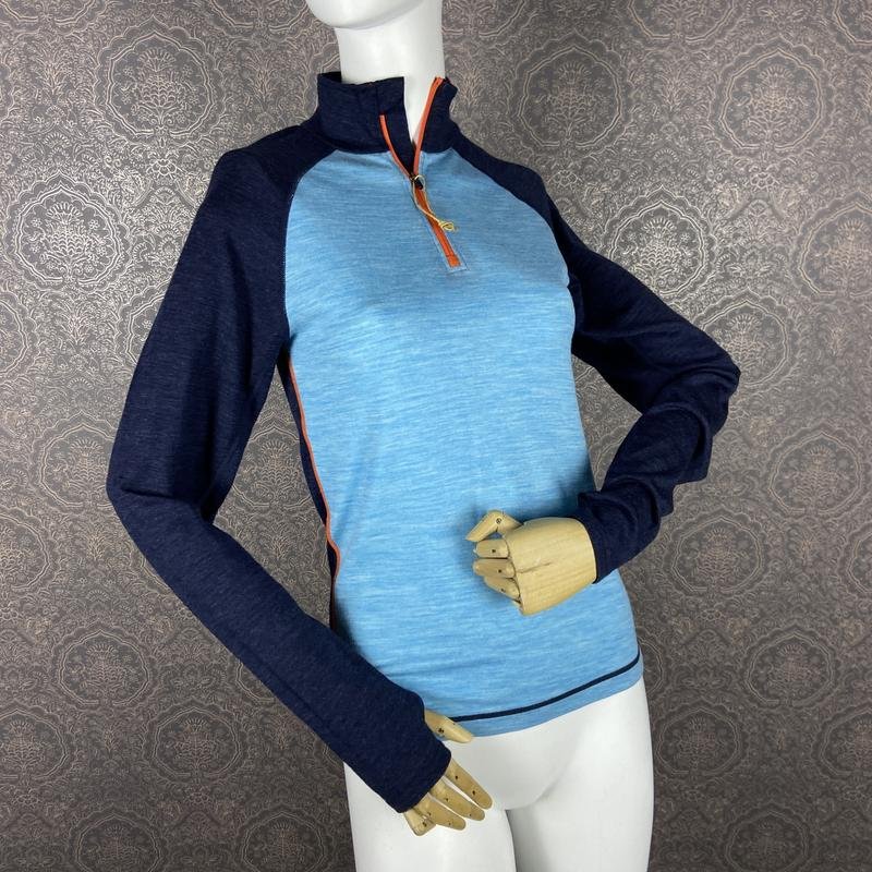 Women Crane Thermal Top Pink Wool 34 / XS / 42