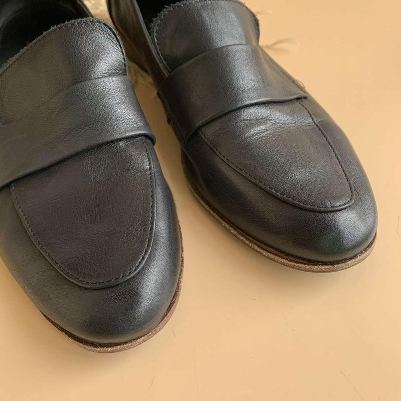 Женские LLOYD Лоферы Чёрные Кожа 39