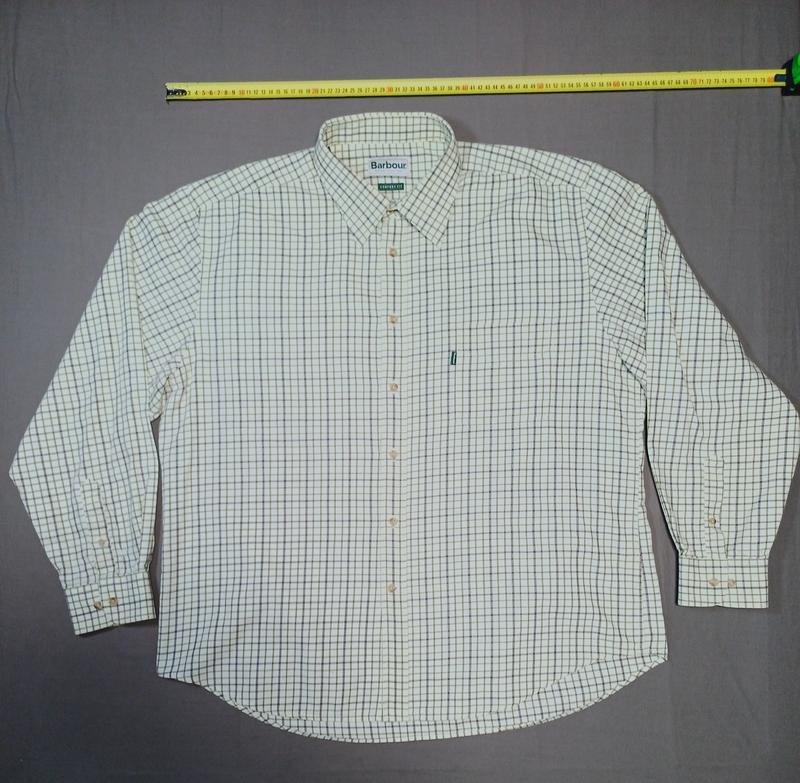Men Barbour Shirt Multicolor Cotton 44 / XXL / 52