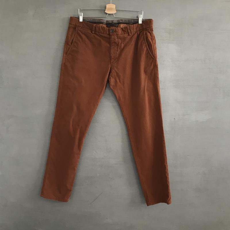 Мужские Windsor Джинсы Коричневый Хлопок 40 / XXL