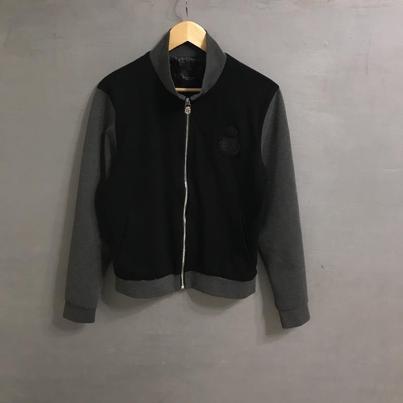 Men Bilionaire Sweater Grey Cotton 38 / M / 46