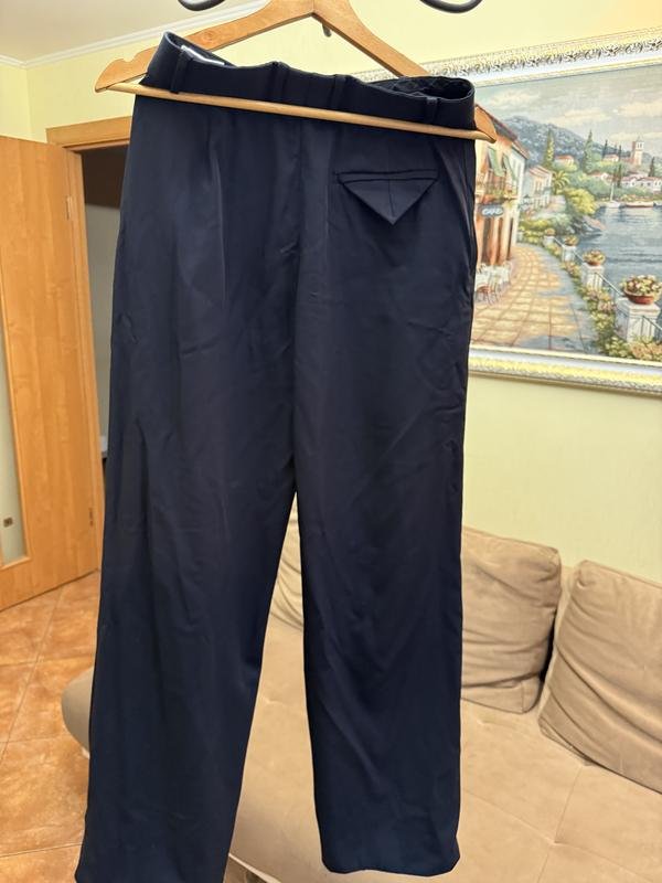 Homme Bottega Veneta Pantalon Bleu Marine 36 / XL