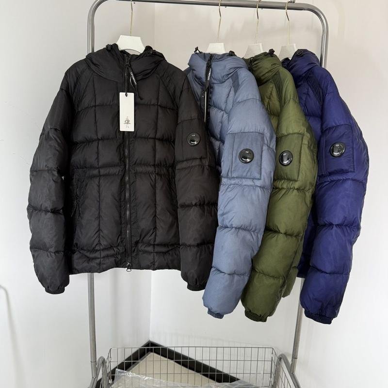 Мужской C.P. Company Пуховик Хаки 38 / M / 46