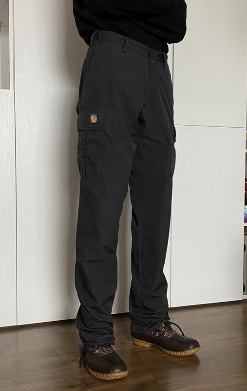 Мужские Fjällräven Штаны Чёрный 33 / L / 48