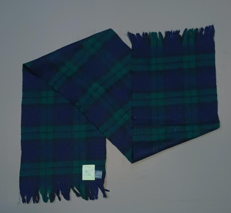 Мужской Yarrowvale Шарф Зелёный Шерсть