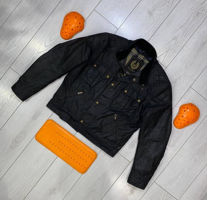 Мужская Belstaff Мото куртка Чёрный 44 / XXL / 52