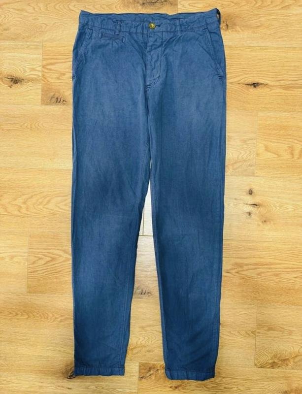 Homme Ben Sherman Pantalons Bleu Marine Coton 31 /