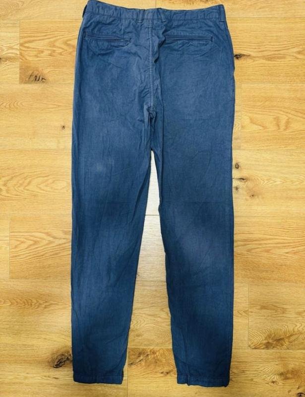 Homme Ben Sherman Pantalons Bleu Marine Coton 31 /
